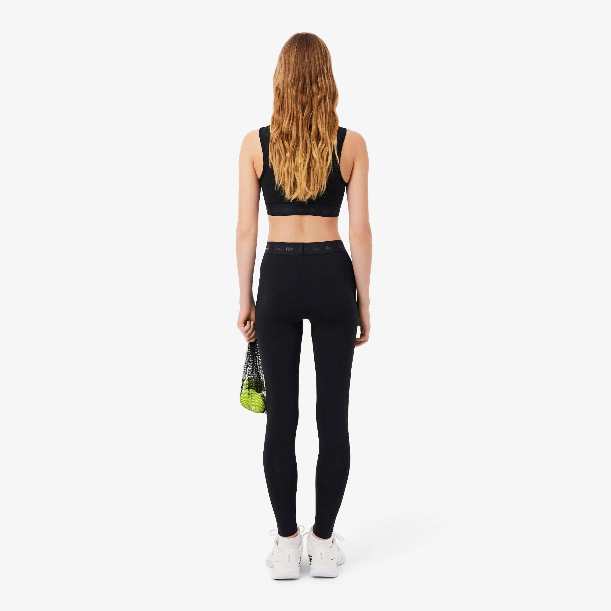 Black - Lacoste - Lacoste Legging Ld64 - 3