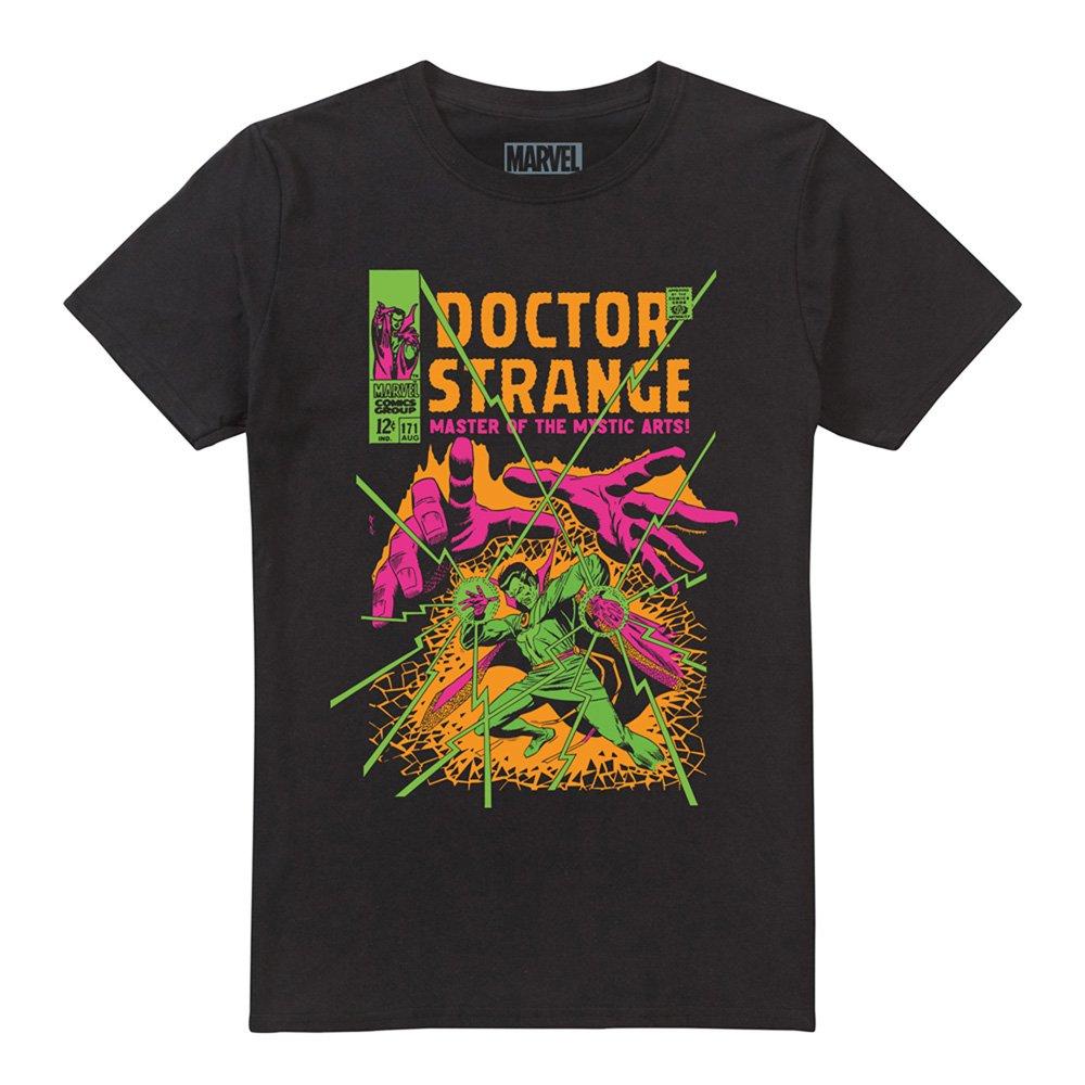 Black - Marvel - Dr Strange Master Cotton Mens T-Shirt Black - 4
