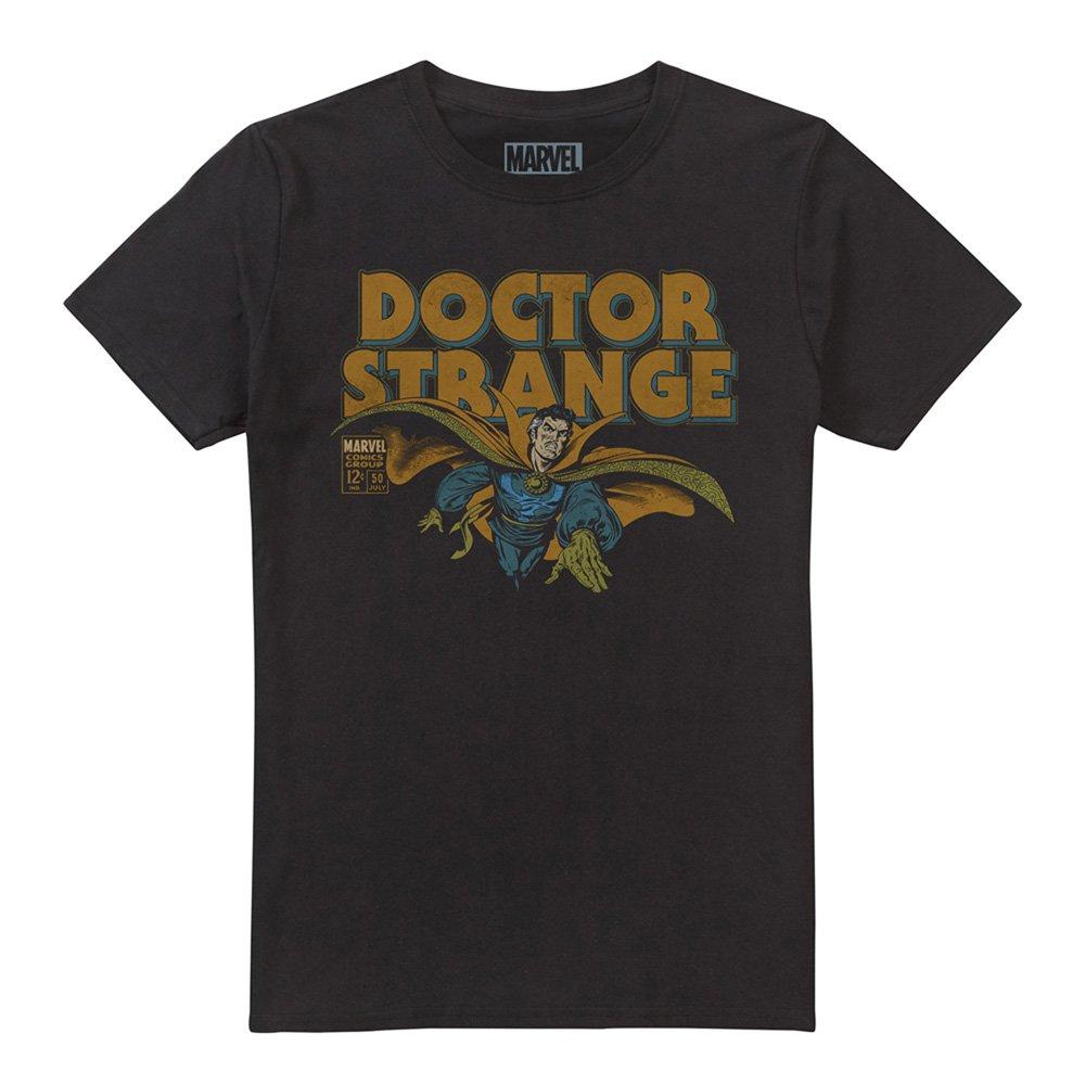 Black - Marvel - Doctor Strange Cotton Mens T-Shirt Black - 4