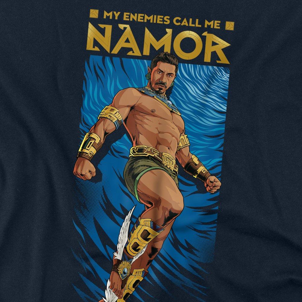Navy - Marvel - Black Panther: Wakanda Forever Enemies Call Me Nam - 2