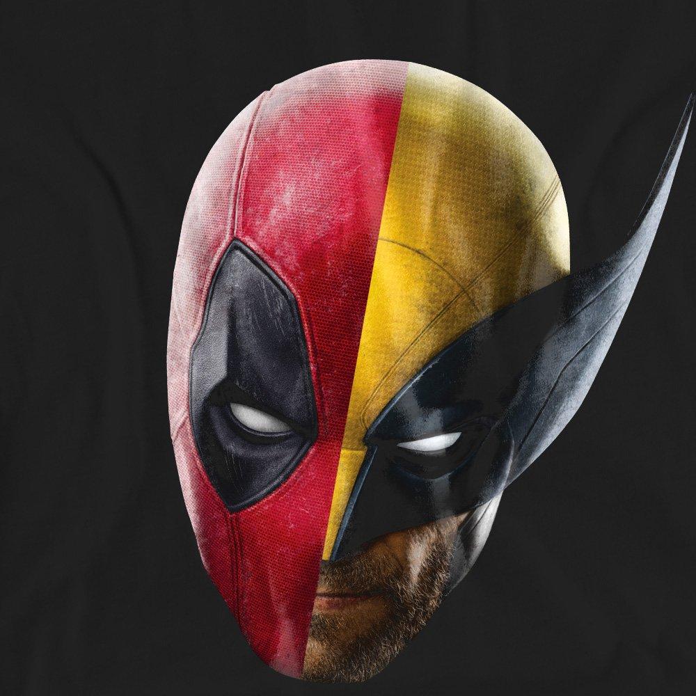 Black - Marvel - Deadpool Wolverine Portrait T-Shirt Black - 2