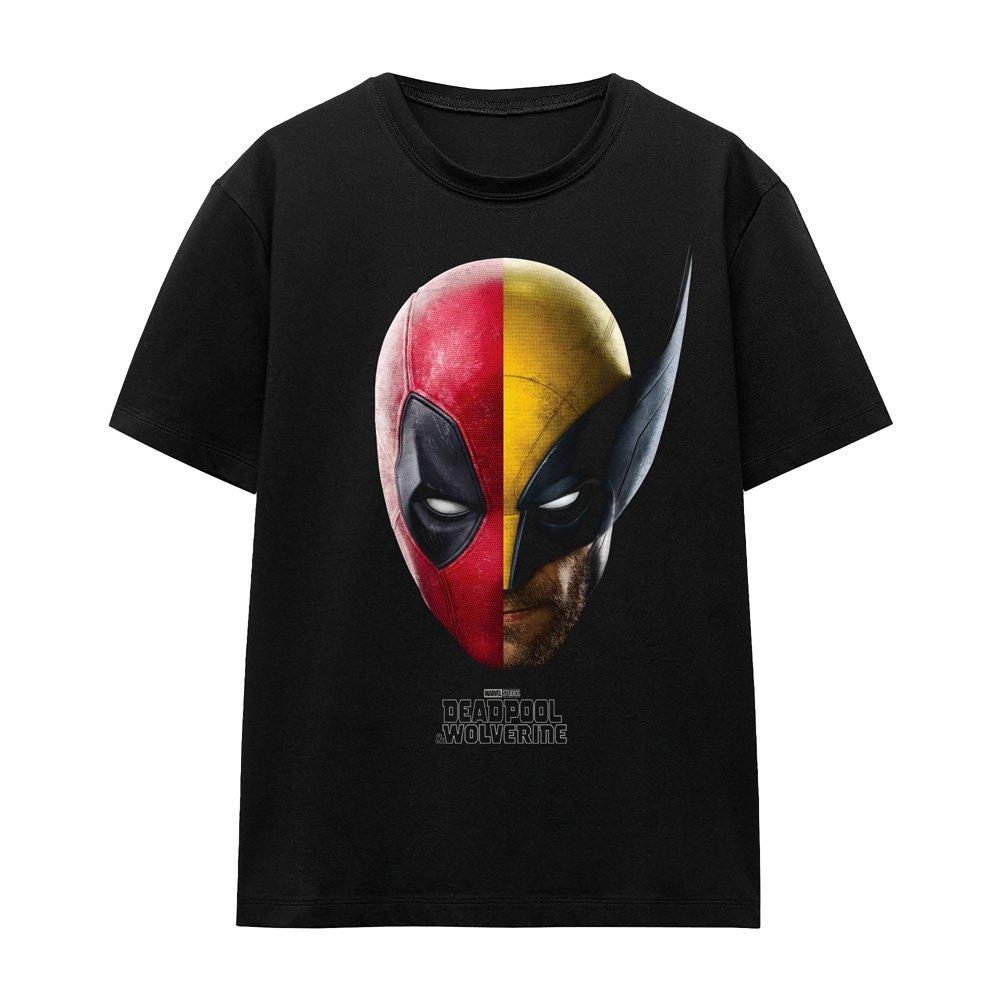 Black - Marvel - Deadpool Wolverine Portrait T-Shirt Black - 4