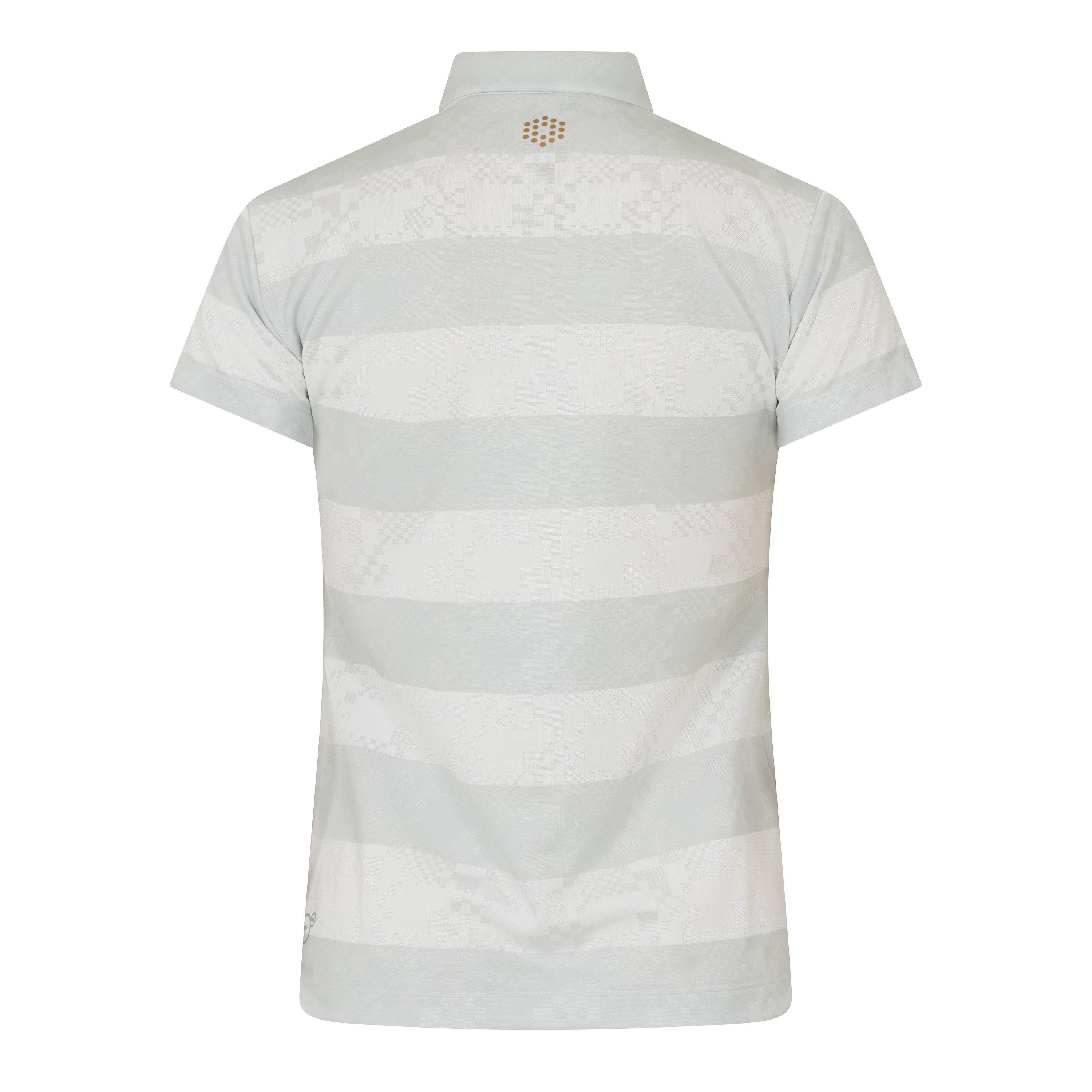 Grijs - Puma - (9) Golf Ss Border Polo Womens - 2