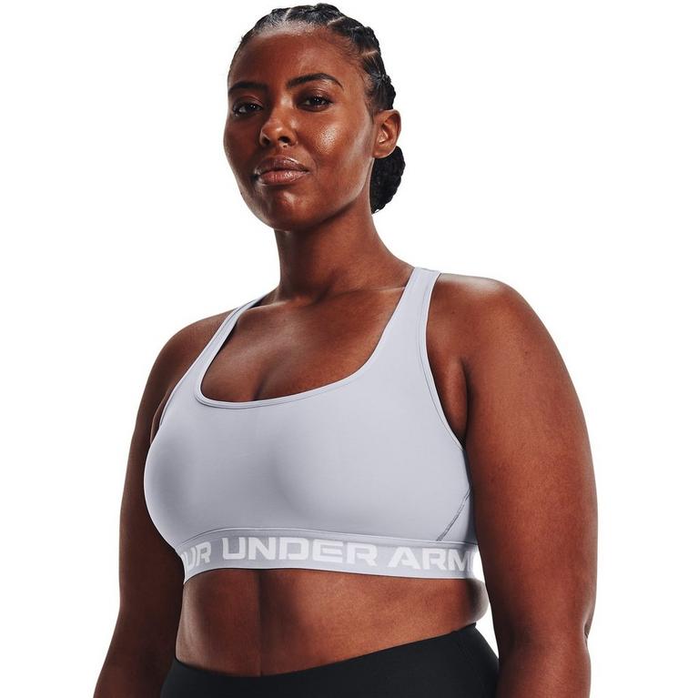 Womens sports bra with support Under Armour CROSSBACK MID BRA W