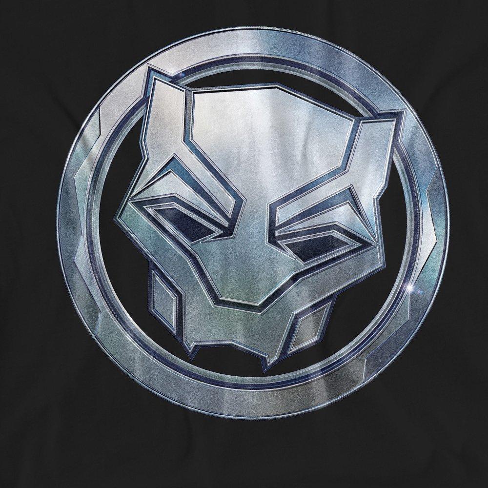 Black - Marvel - Black Panther: Wakanda Forever Panther Icon T-Shir - 2