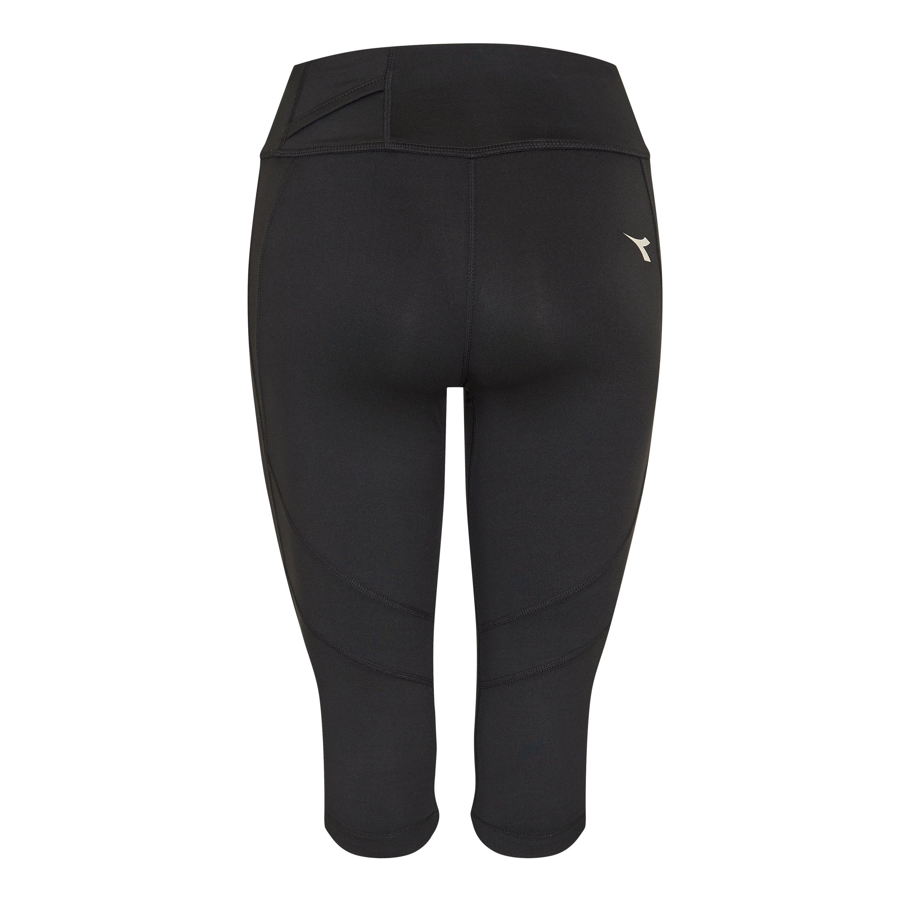 Zwart - Diadora - Diadora L. three quarter Tights Womens - 2
