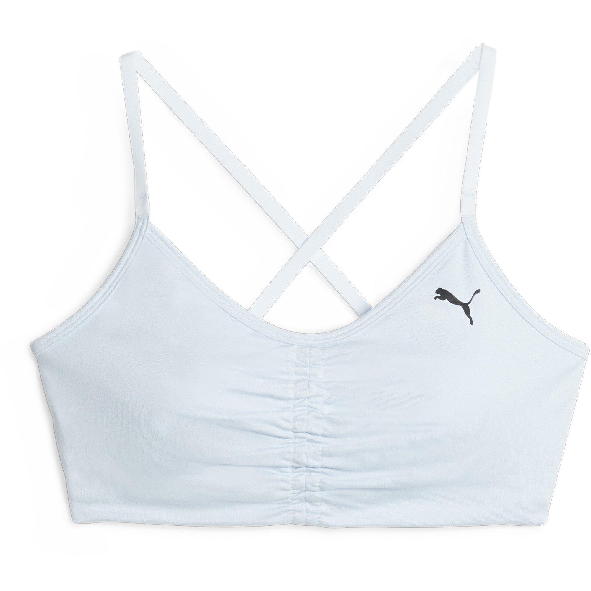 IcyBlue Heather - Puma - Studio Womens Light Support Sports Bra - 1