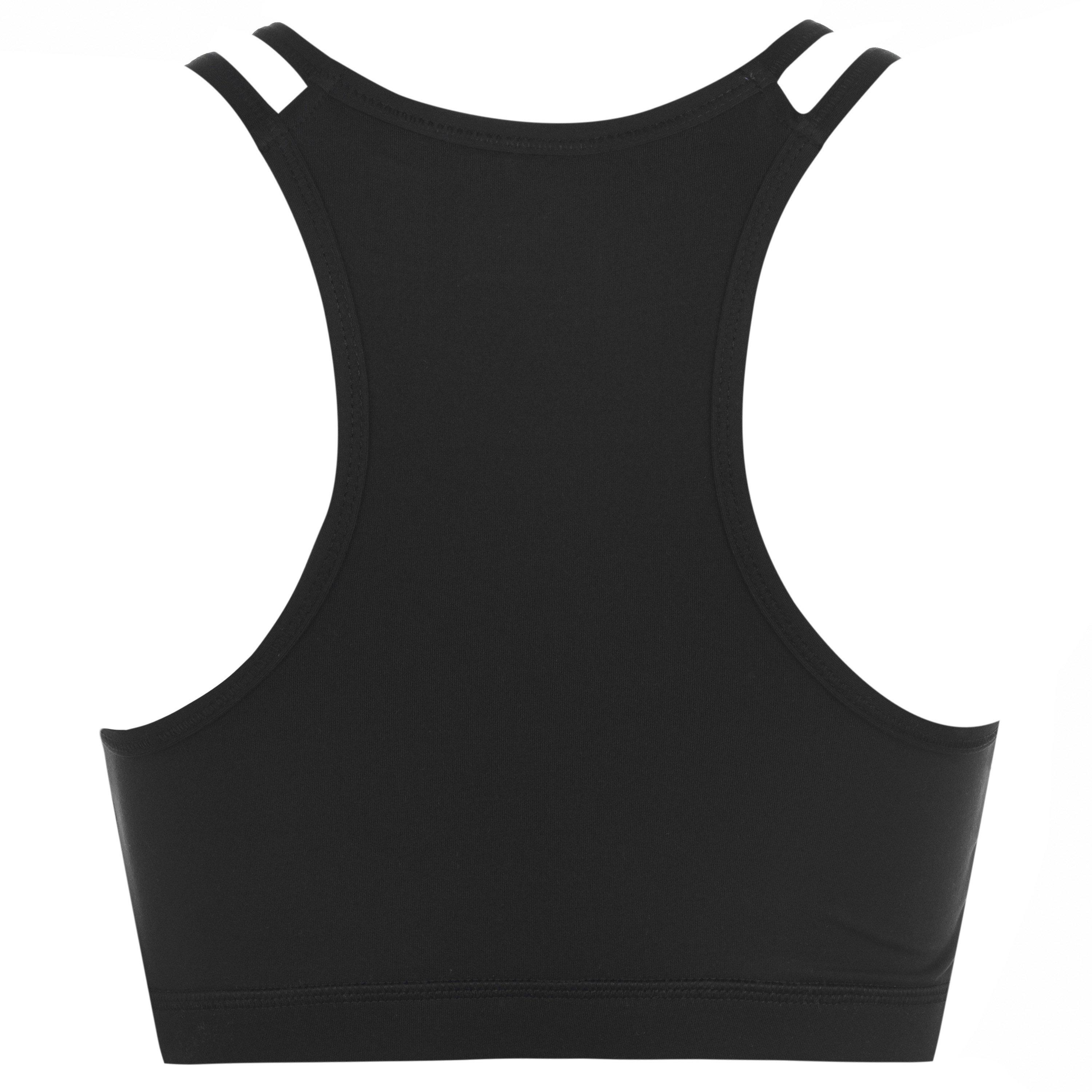 Black - LA Gear - Crop Bra - 5