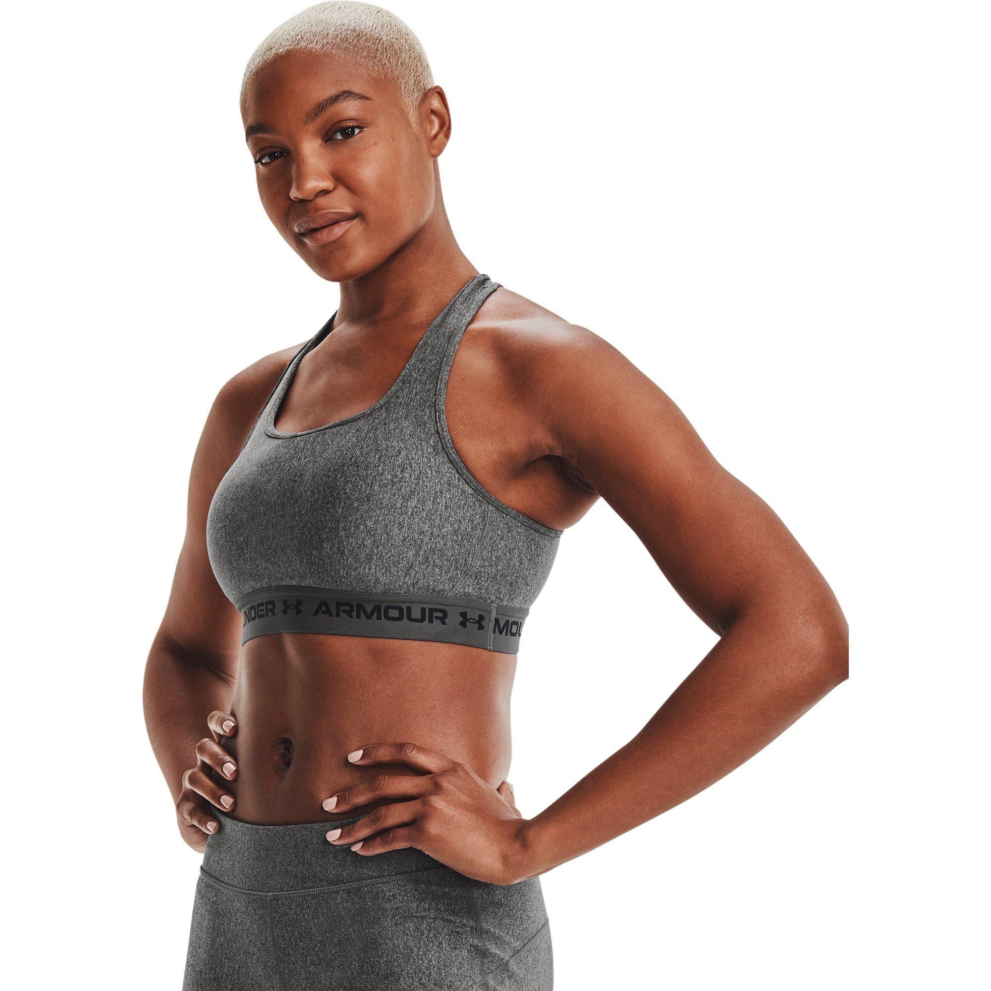 Carvão - Under Armour - Medium Support Crossback Bra Womens - 7