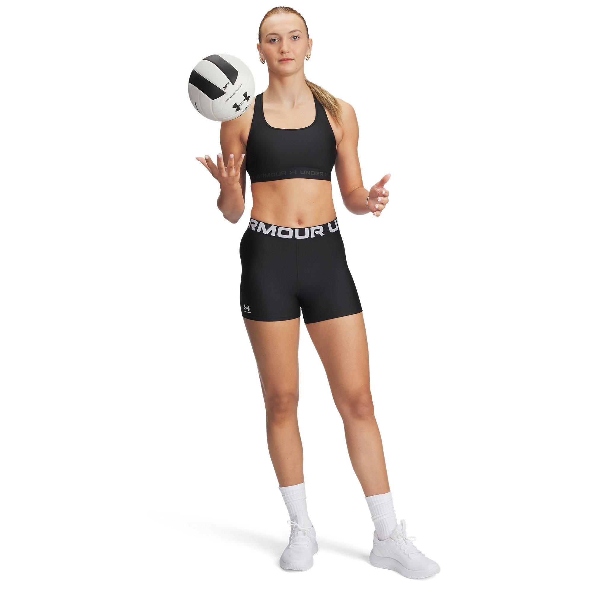 Zwart - Under Armour - Armour Medium Support Crossback Bra Womens - 16