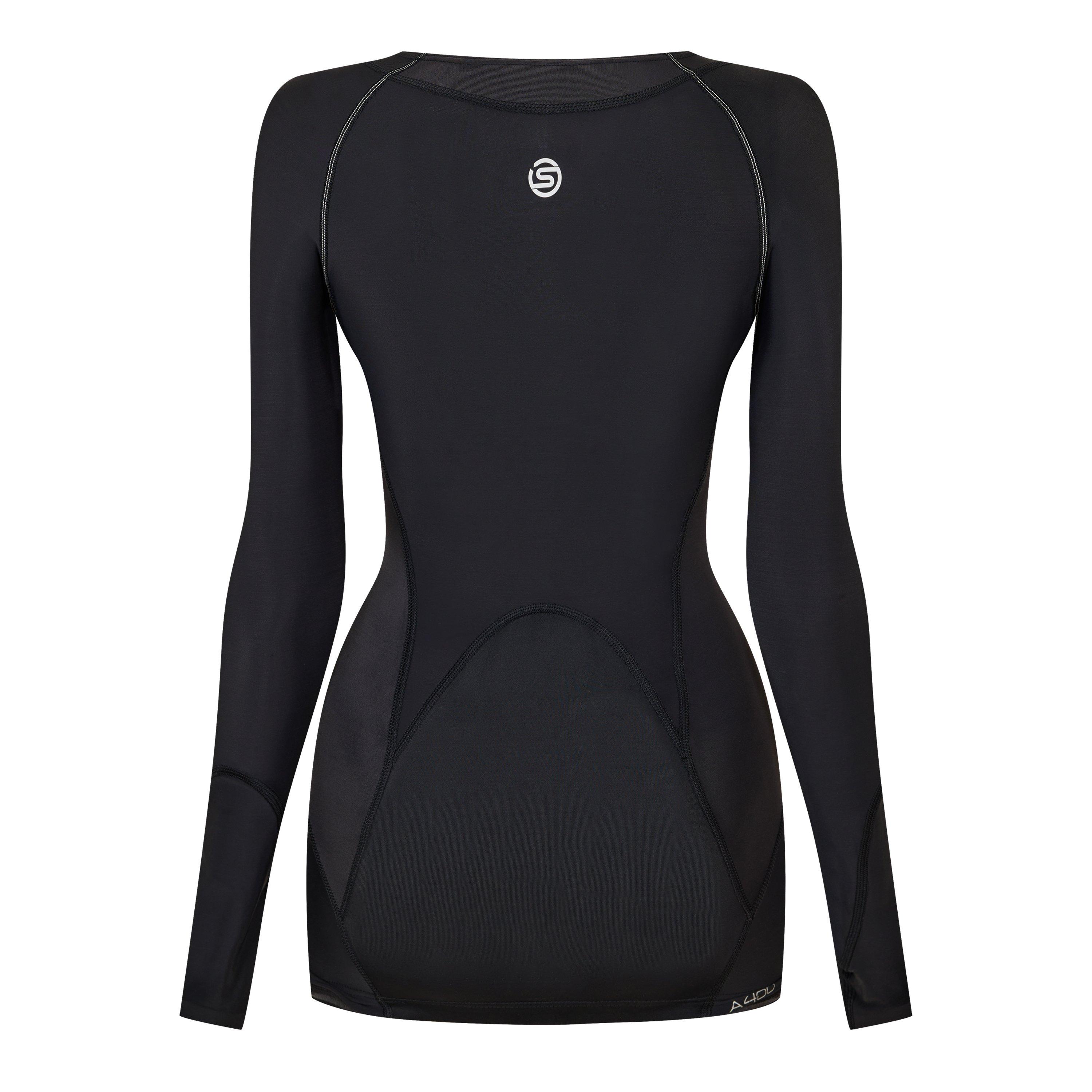 Black - Skins - A400 Long Sleeve Mens - 2