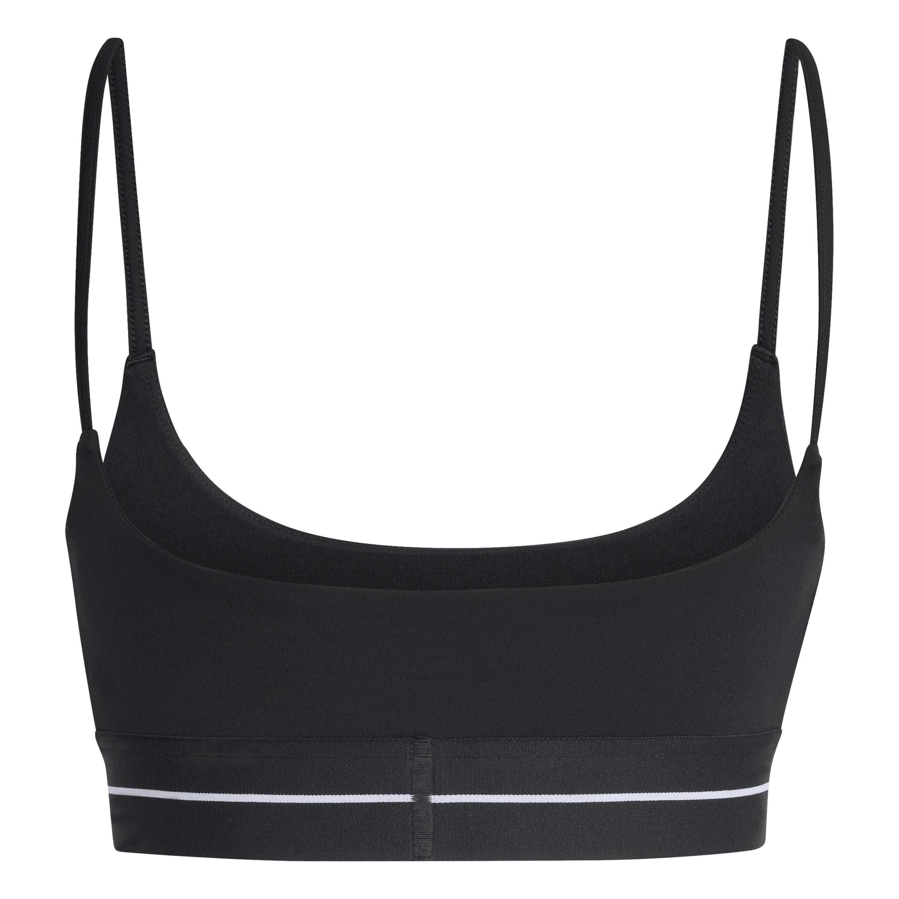 Schwarz/Weiß - adidas - AeroReact Light-Support Training Bra - 2