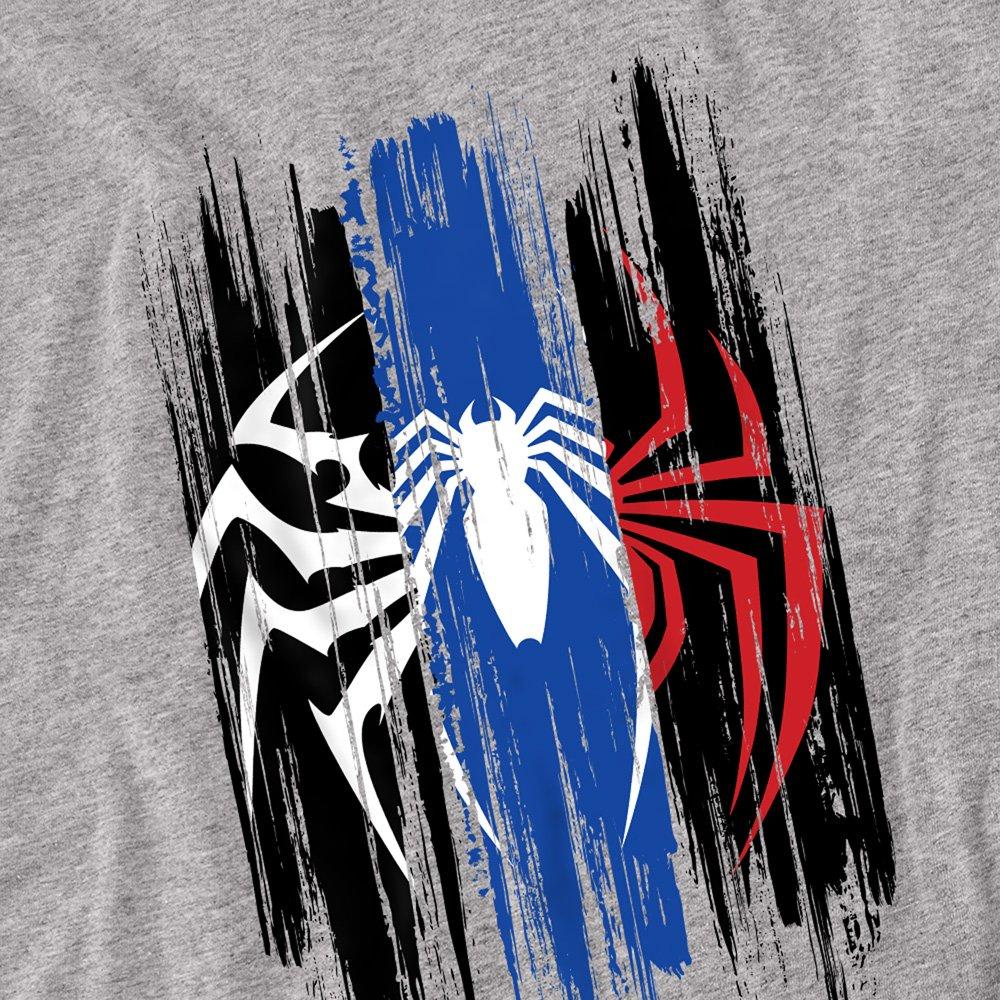 Light Grey - Marvel - SpiderMan 2 Gamerverse Spider Stripes Long Sleeve - 2