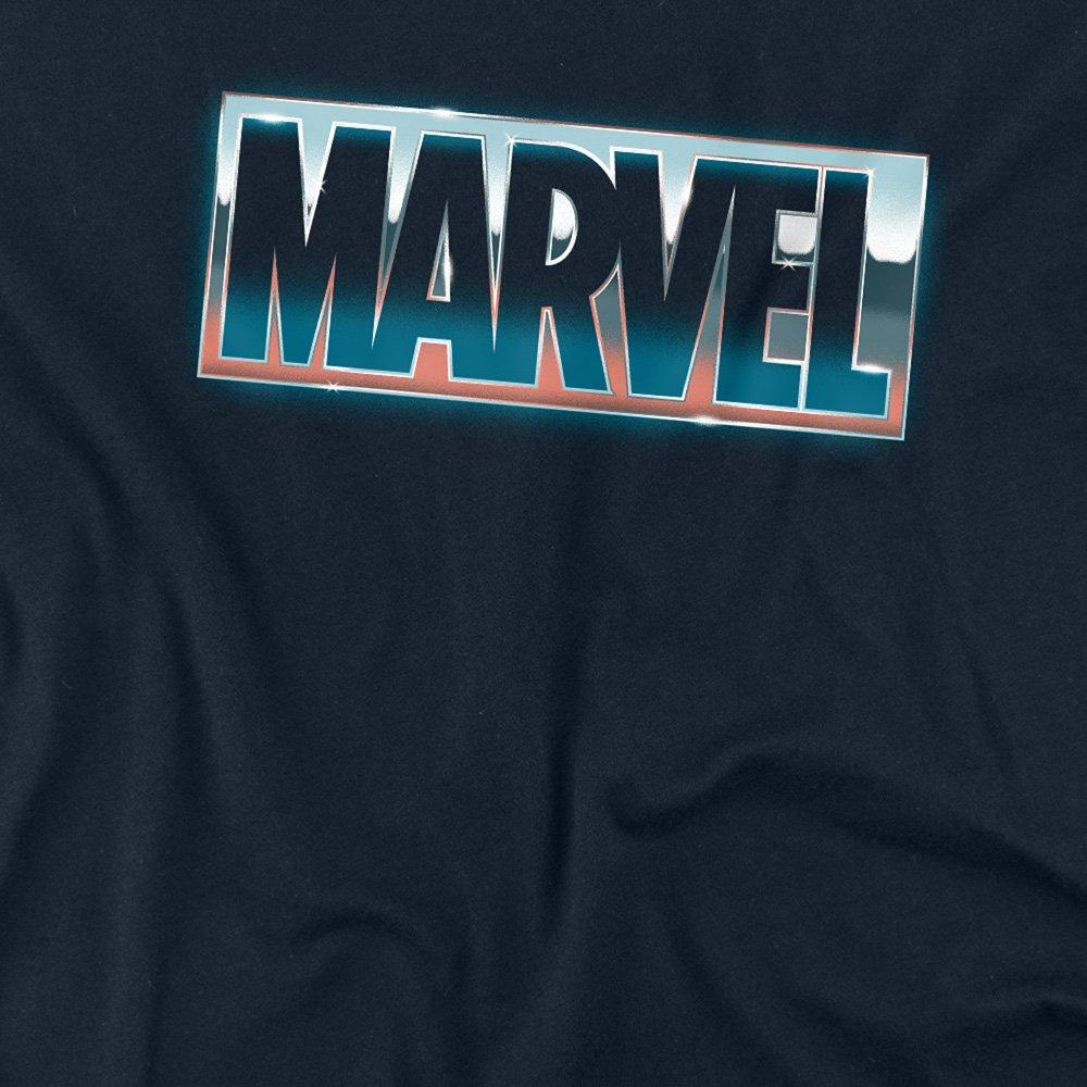 Navy - Marvel - Marvel Blue Steel Mens T-Shirt Navy - 2