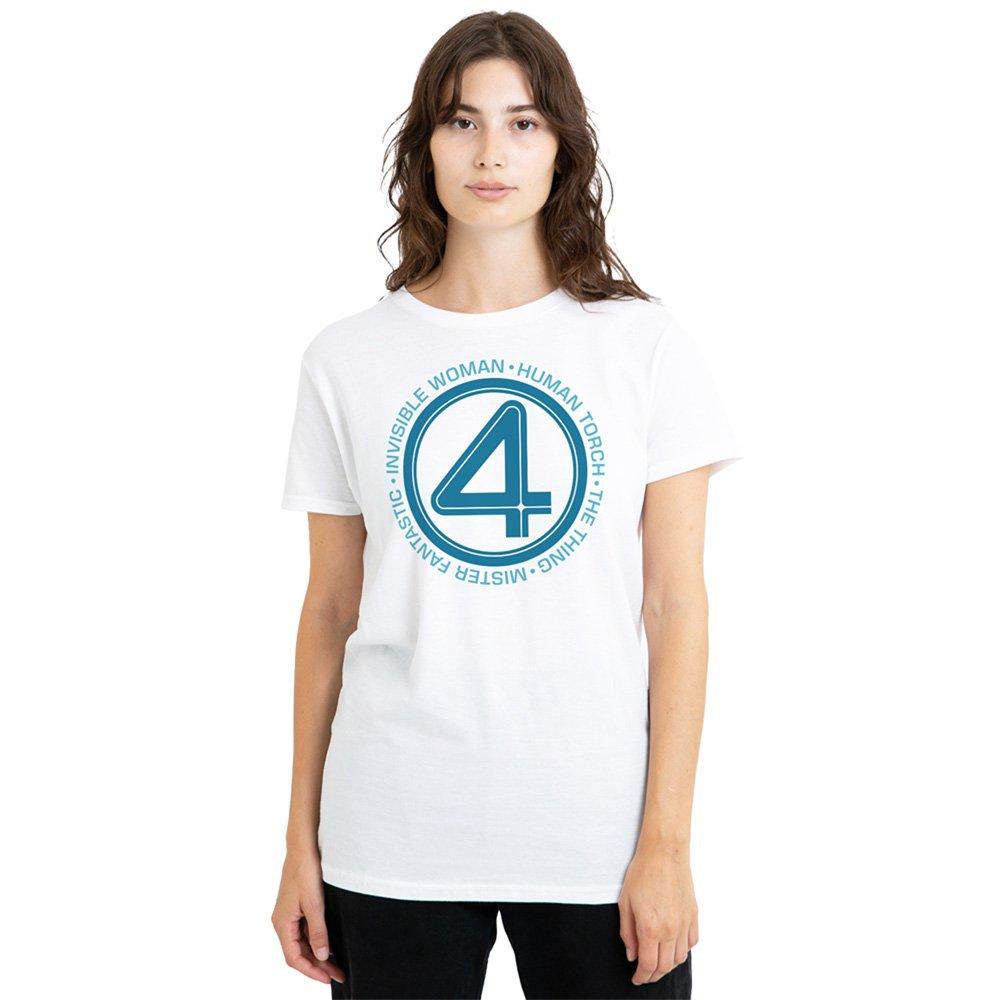 White - Marvel - Fantastic Four Superhero Team T-Shirt White - 1