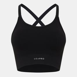 USA Pro Seamless Adjustable Sports Bra