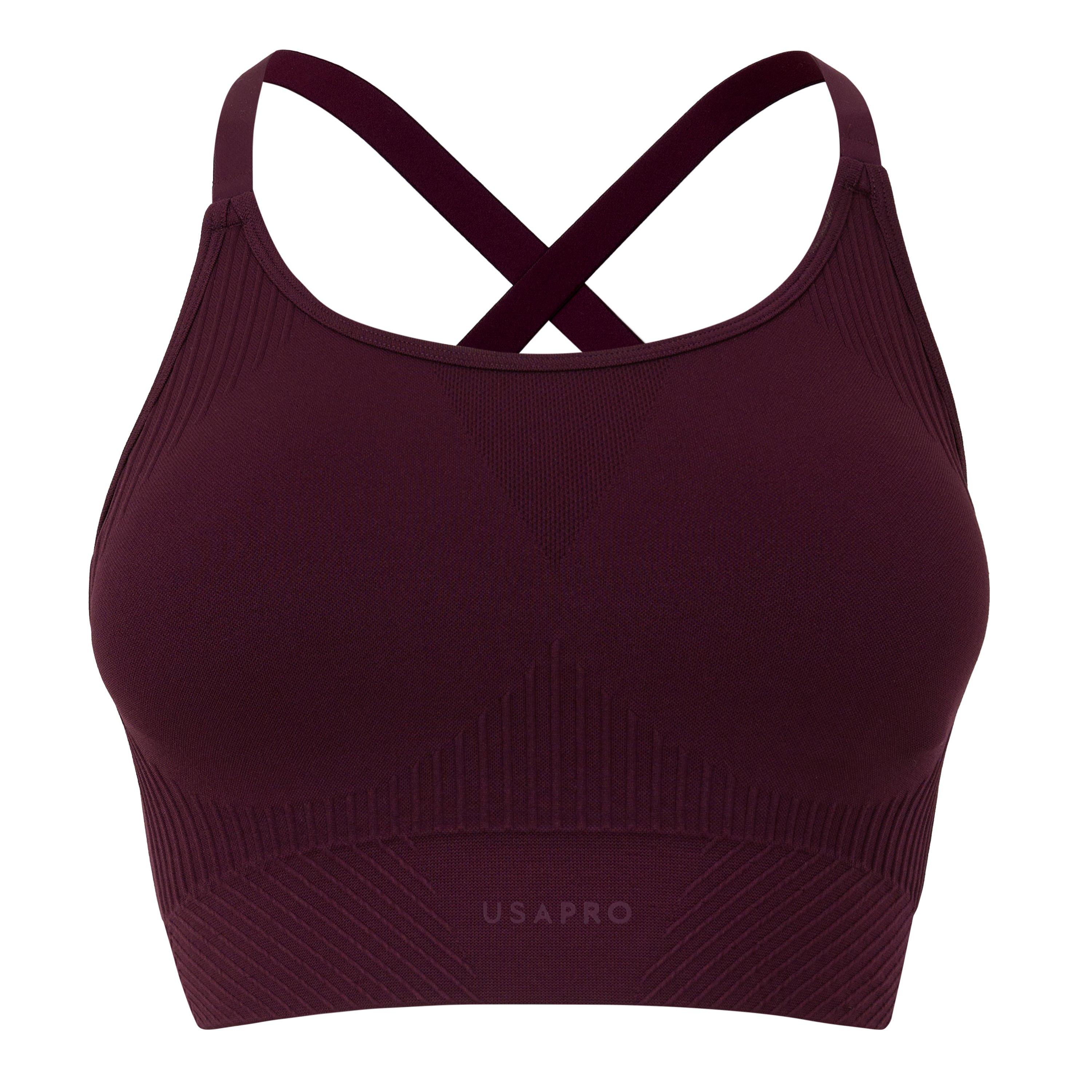 USA Pro UP Seamless Adjustable Sports Bra
