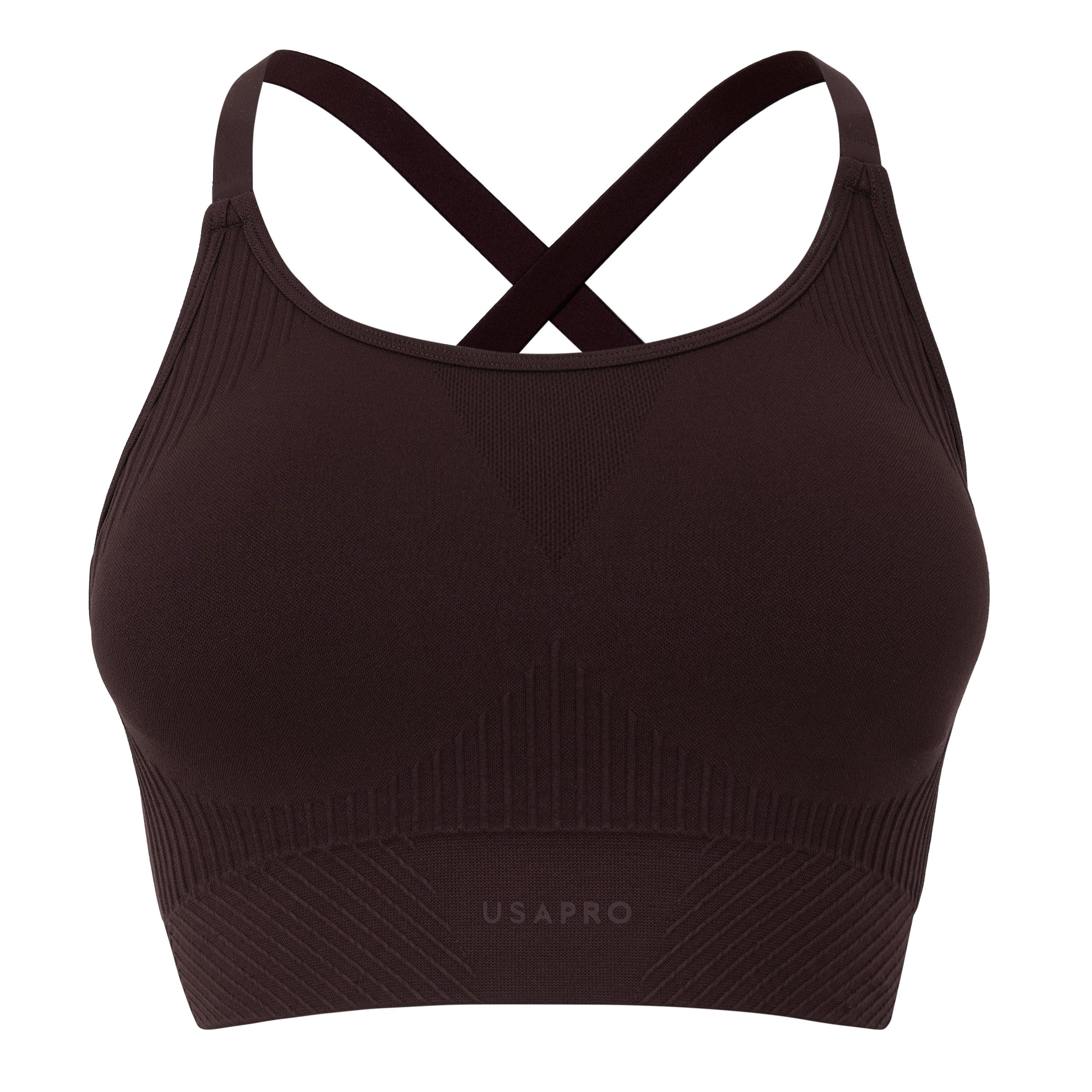 USA Pro UP Seamless Adjustable Sports Bra