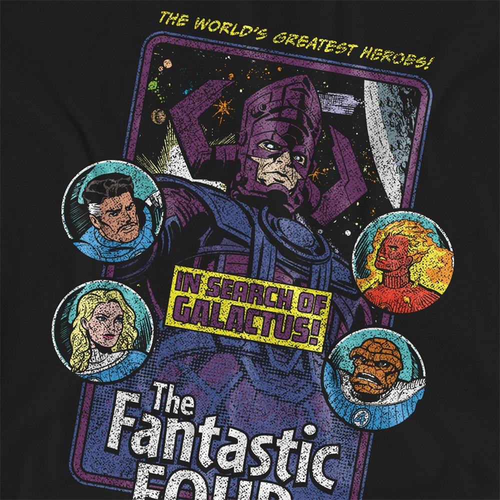 Black - Marvel - Fantastic Four In Search Of Galactus T-Shirt Blac - 2