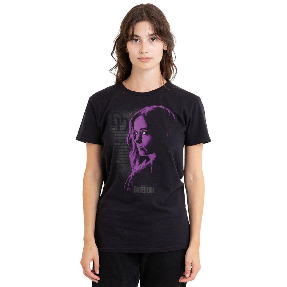 Black - Marvel - Daredevil Jessica Jones Paint T-Shirt Black - 1