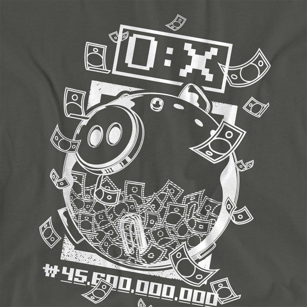 Charcoal - Squid Game - Squid Game Piggy Bank Ladies T Shirt Charcoal - 2