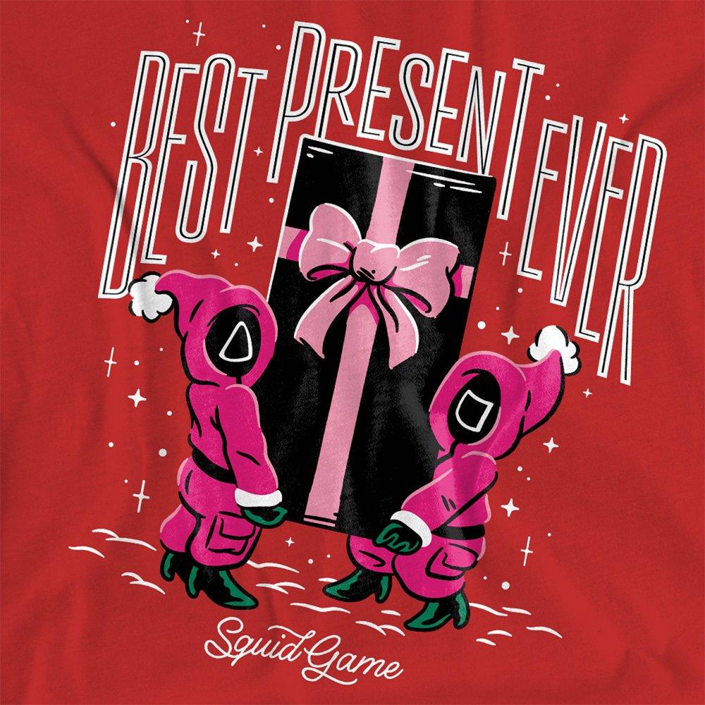 Red - Squid Game - Squid Game Best Present Ever Christmas Ladies T Sh - 2