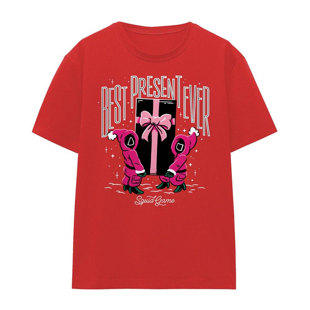 Red - Squid Game - Squid Game Best Present Ever Christmas Ladies T Sh - 4