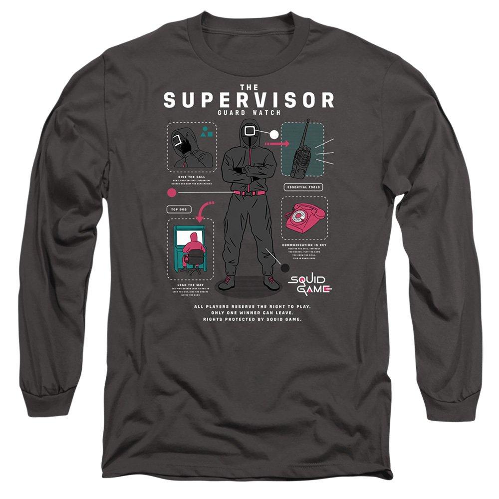 Grey - Squid Game - Squid Game - Season Three The Supervisor Long Slee - 1