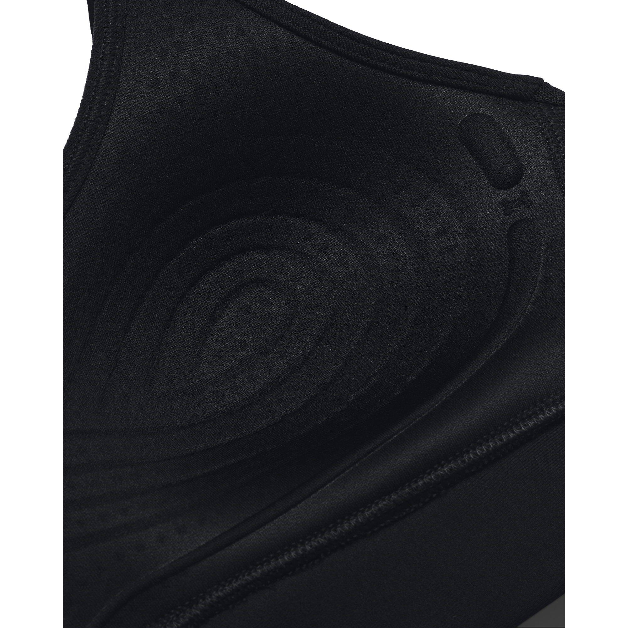 Black/White - Under Armour - Infinity 2.0 Mid Womens Sports Bra - 12