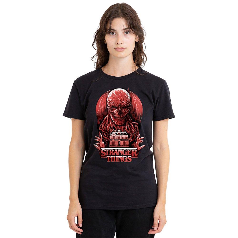 Black - Stranger Things - Stranger Things Vecna Horror Ladies T Shirt Black - 1