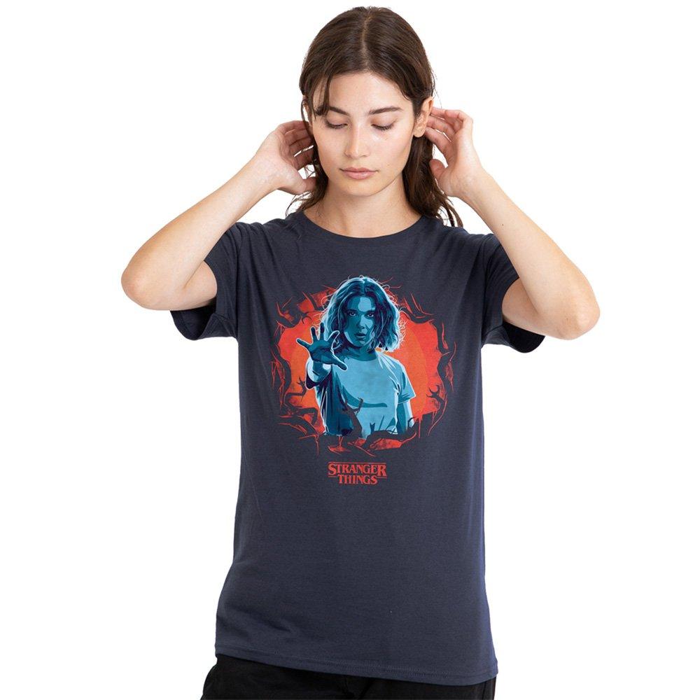 Stranger Things Stranger Things Eleven Reach Out Ladies T Shirt D