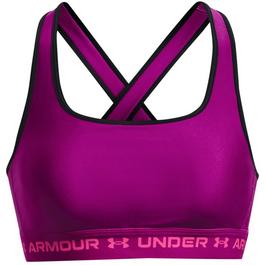 Under Armour Mid Crossback Womens Sports Bra