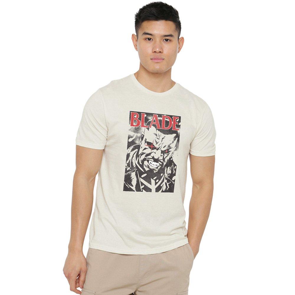 Beige - Other - Blade Stare Cotton Mens T-Shirt Beige - 1