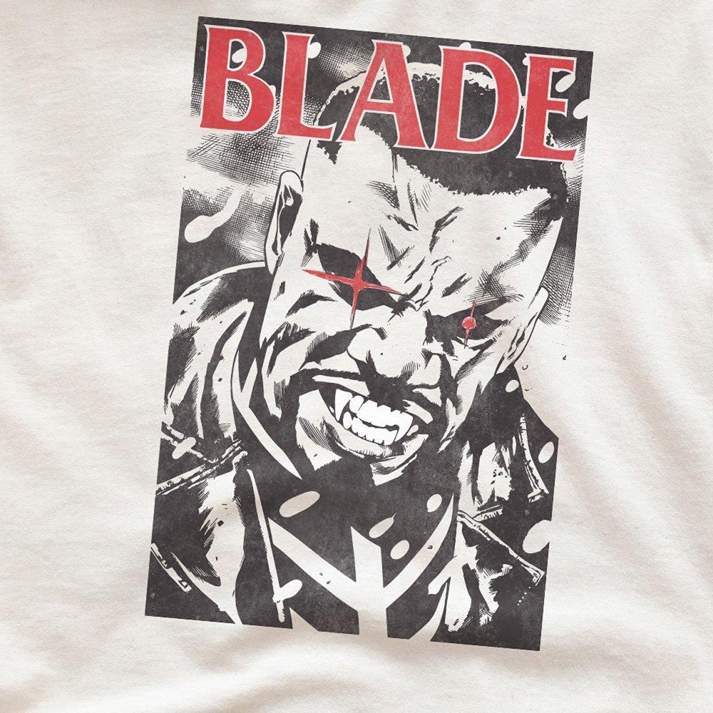 Beige - Other - Blade Stare Cotton Mens T-Shirt Beige - 2