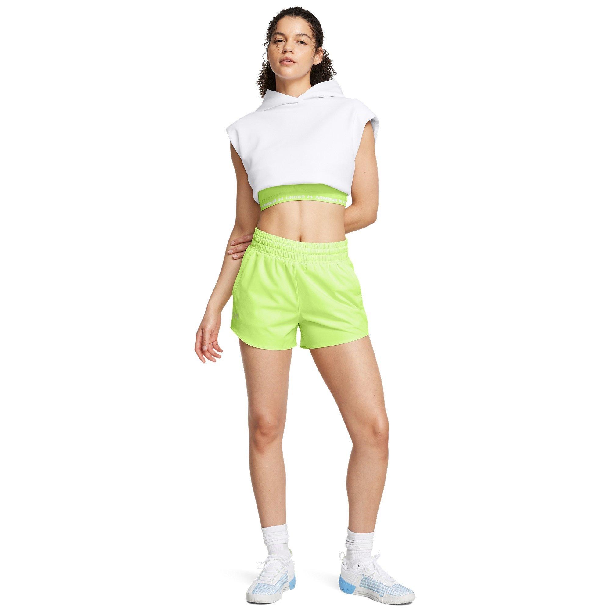 Verde - Under Armour - Flex Woven Performance Gym Shorts - 4