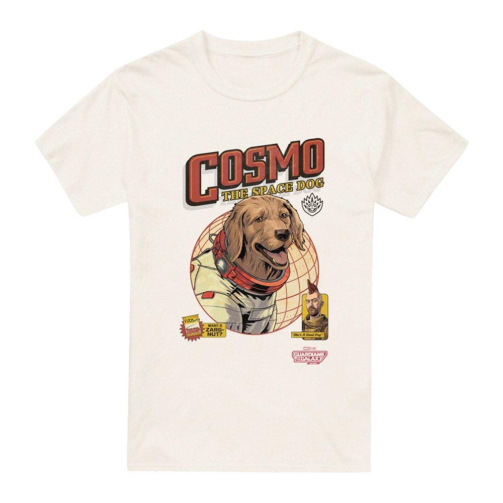 Natural - Marvel - Marvel Gotg3 Guardians Cosmo Mens T-Shirt Natural - 4