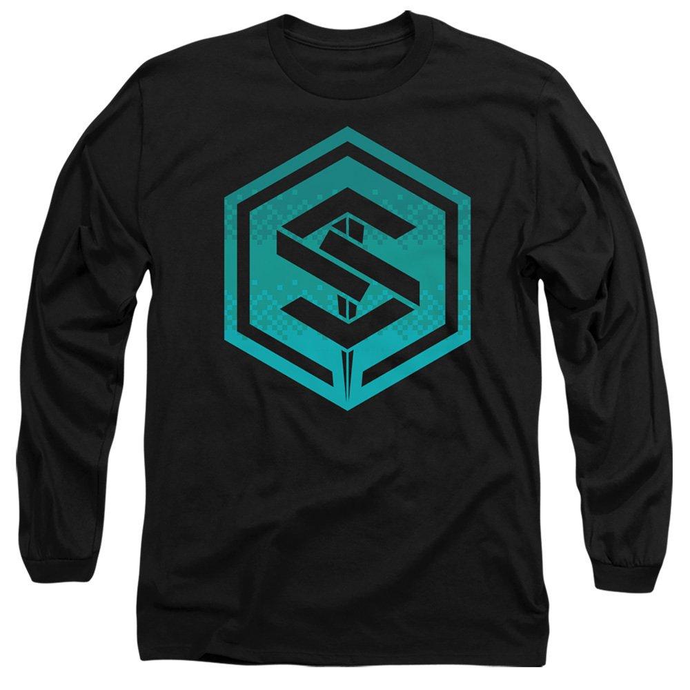 Black - Marvel - The Marvels Saber Digital Long Sleeve T-Shirt Bla - 1