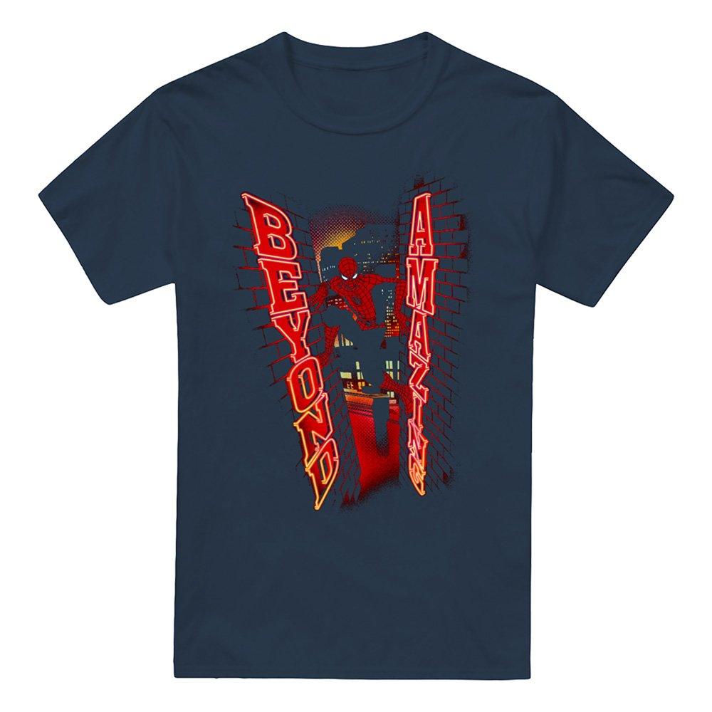 Navy - Spiderman - Spiderman Beyond Amazing Mens T-Shirt Navy - 4