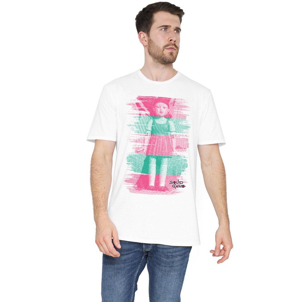 White - Squid Game - SQUID GAME YOUNG-HEE RED LIGHT GREEN LIGHT T-Shirt - 1