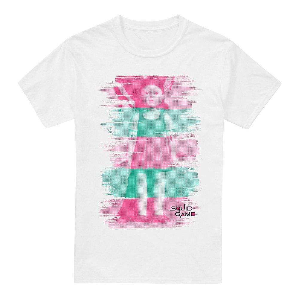 White - Squid Game - SQUID GAME YOUNG-HEE RED LIGHT GREEN LIGHT T-Shirt - 4