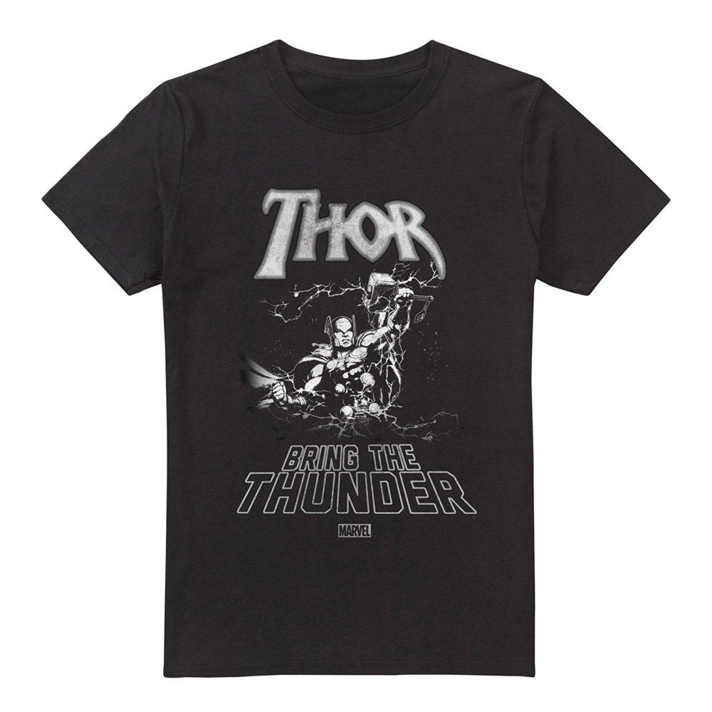 Black - Thor - Thor Bring The Thunder Mens T-Shirt Black - 4