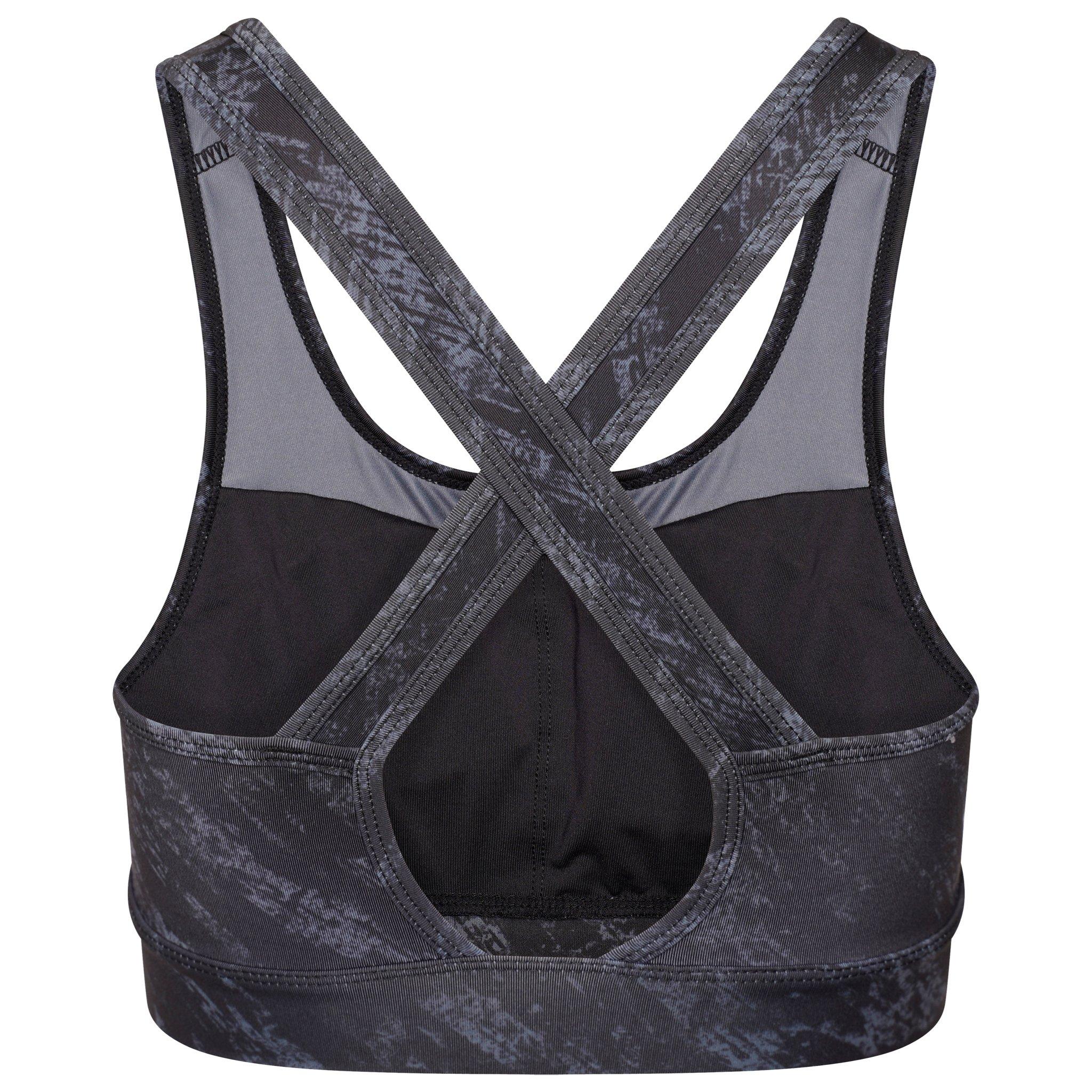 Ebony/BkShrd - Dare 2b - Mantra Sports Bra - 4