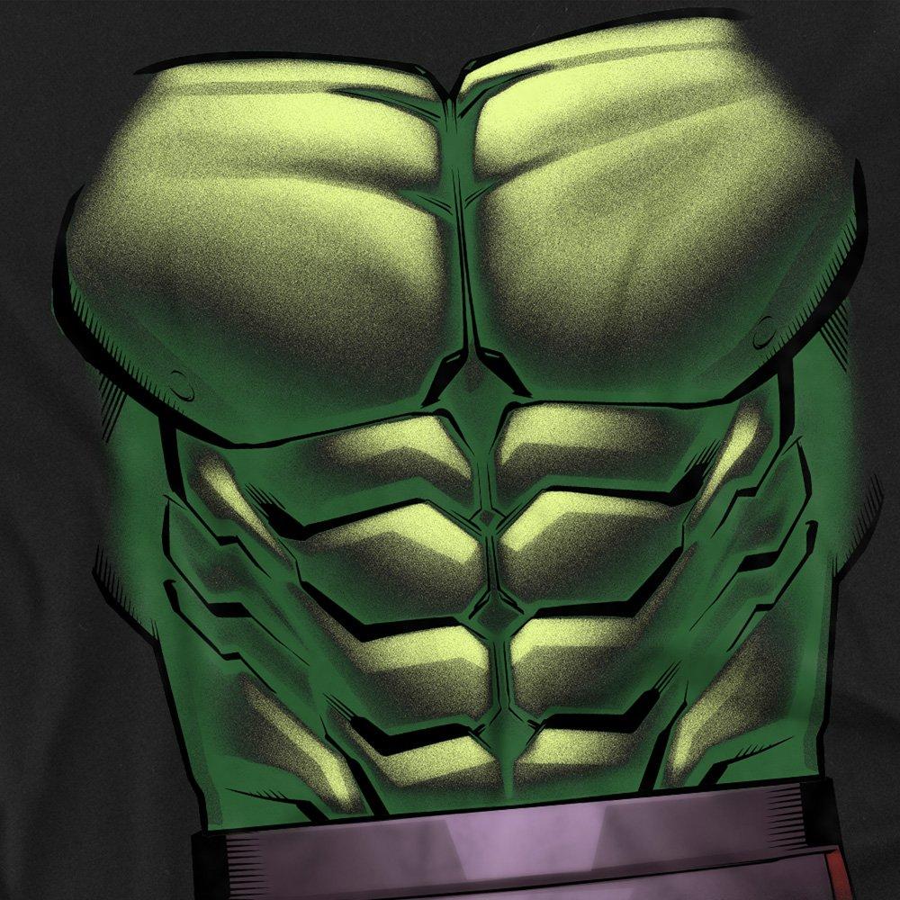 Black - Marvel - The Incredible Hulk Costume Long Sleeve T-Shirt B - 2