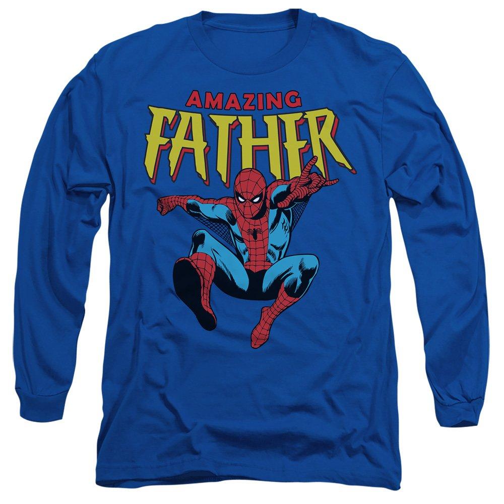 Royal - Marvel - SpiderMan Fathers Day Amazing Dad Long Sleeve T-S - 1