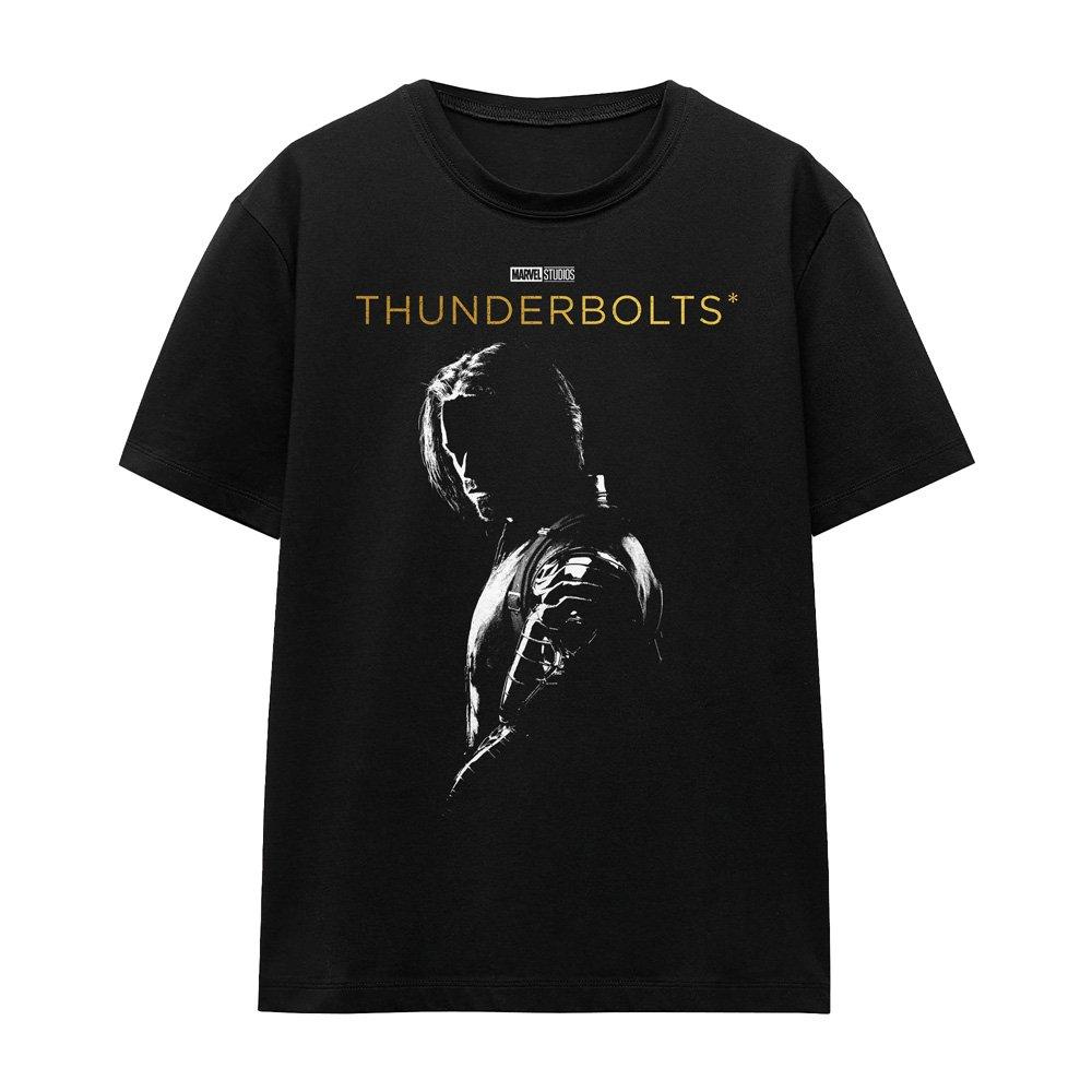 Black - Marvel - Thunderbolts Bucky Barnes Highlight T-Shirt Black - 4