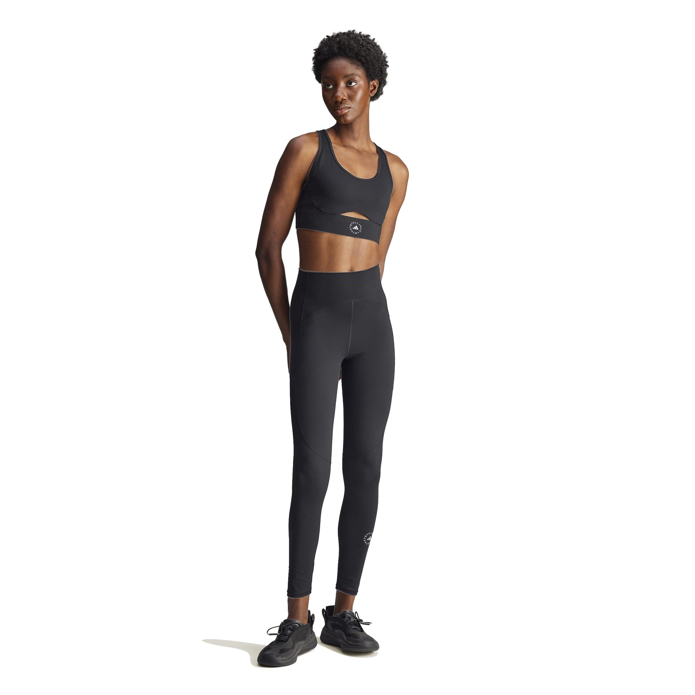 black - adidas by Stella McCartney - Women's Truestrength Yoga Pants - 3