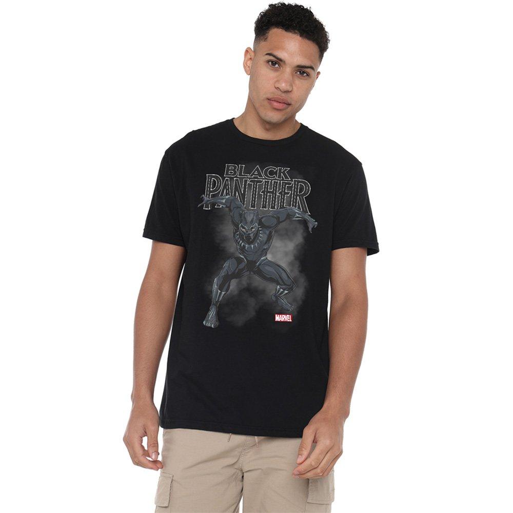 Marvel Men's Black Panther Strike T-Shirt - Olive - L
