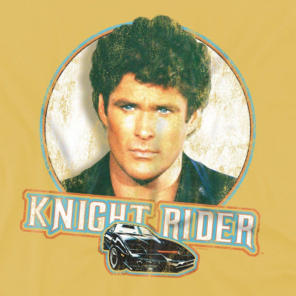 Bright Yellow - Other - Knight Rider Hasselhoff T-Shirt Bright Yellow - 2
