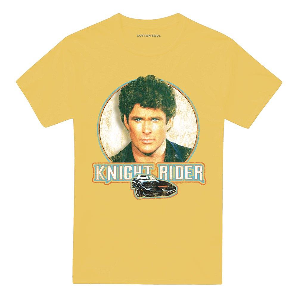 Bright Yellow - Other - Knight Rider Hasselhoff T-Shirt Bright Yellow - 4