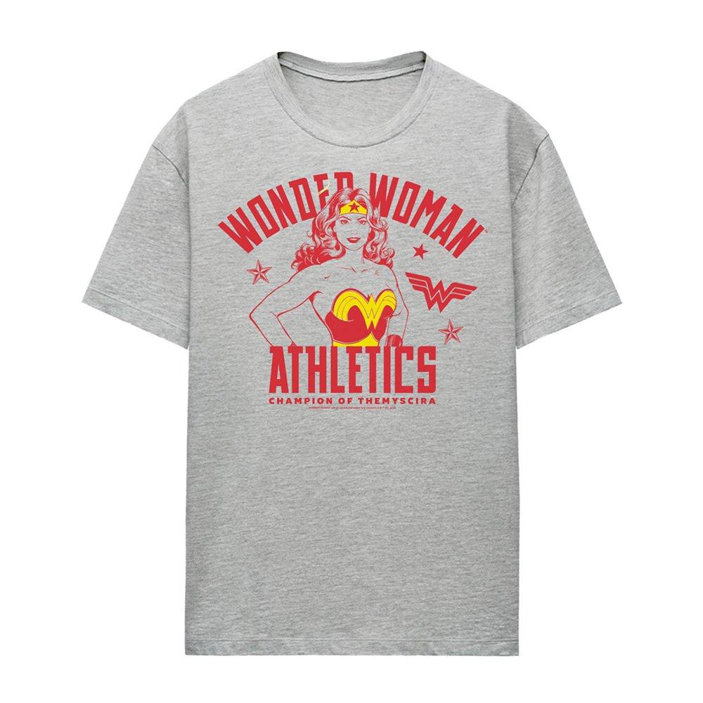Light Grey - DC Comics - Champion Of Themyscira T-Shirt Athletic Heather - 4